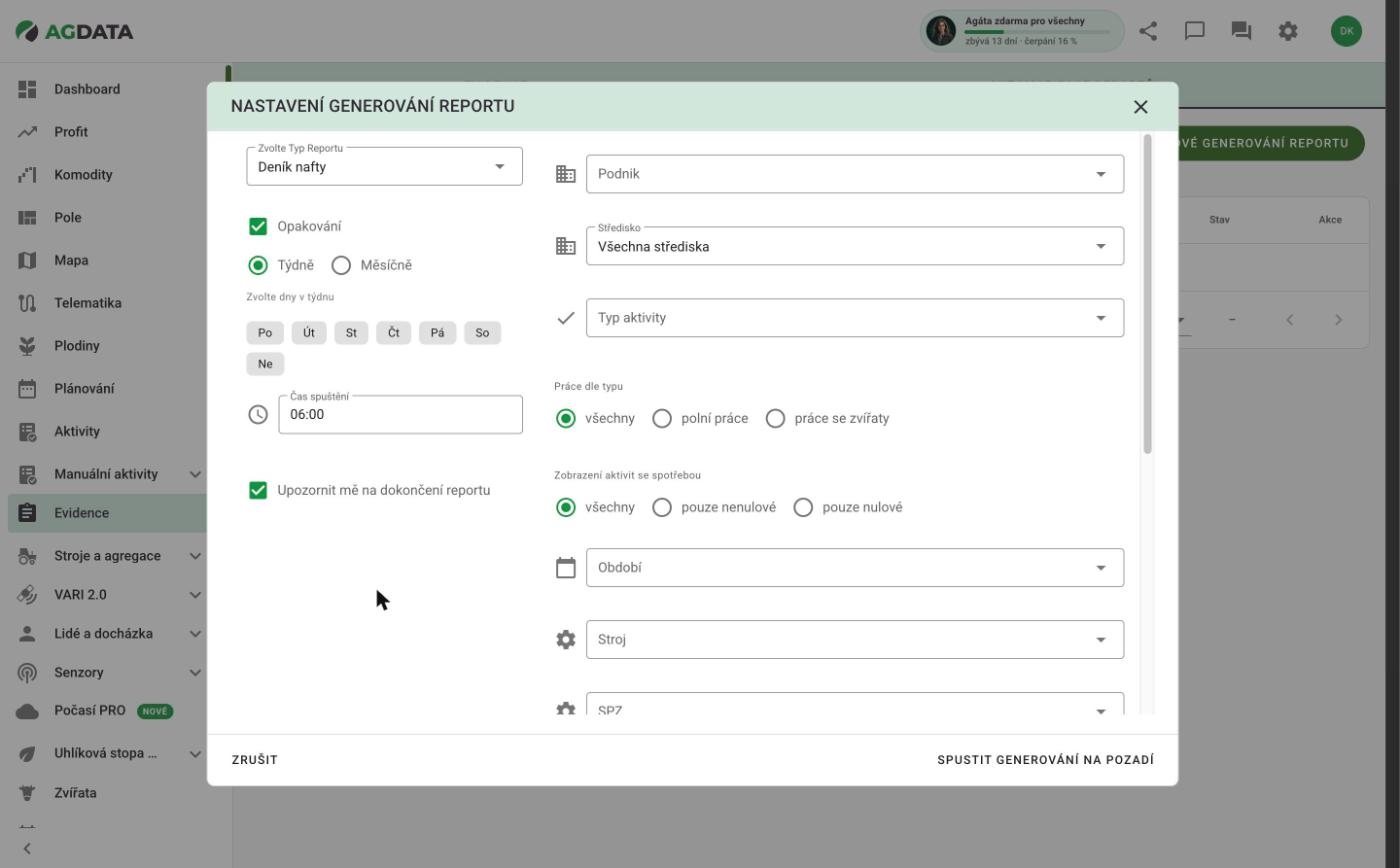 Automatizace reportů